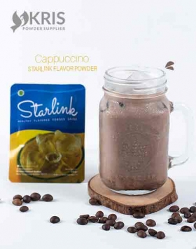bubuk minuman starlink cappuccino 25 gr